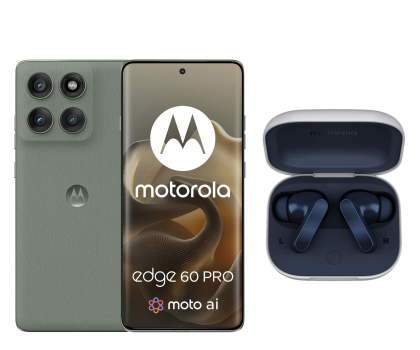 Smartfon / Telefon Motorola edge 60 pro 5G 12/512GB Shadow 120Hz + Moto Buds